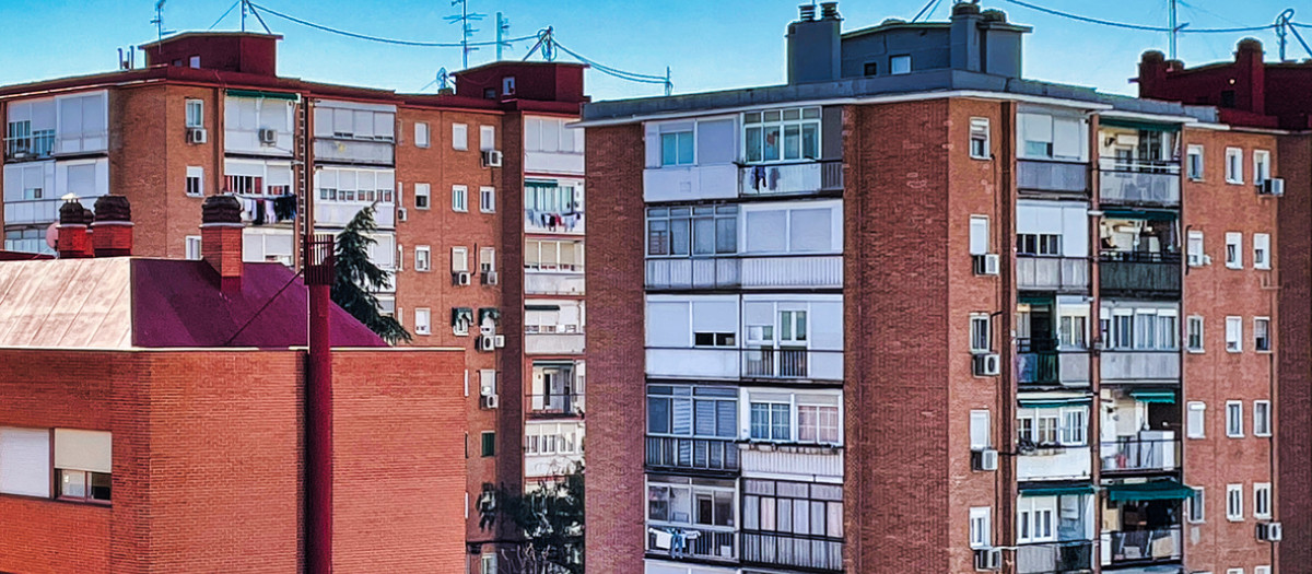 Edificios en Madrid