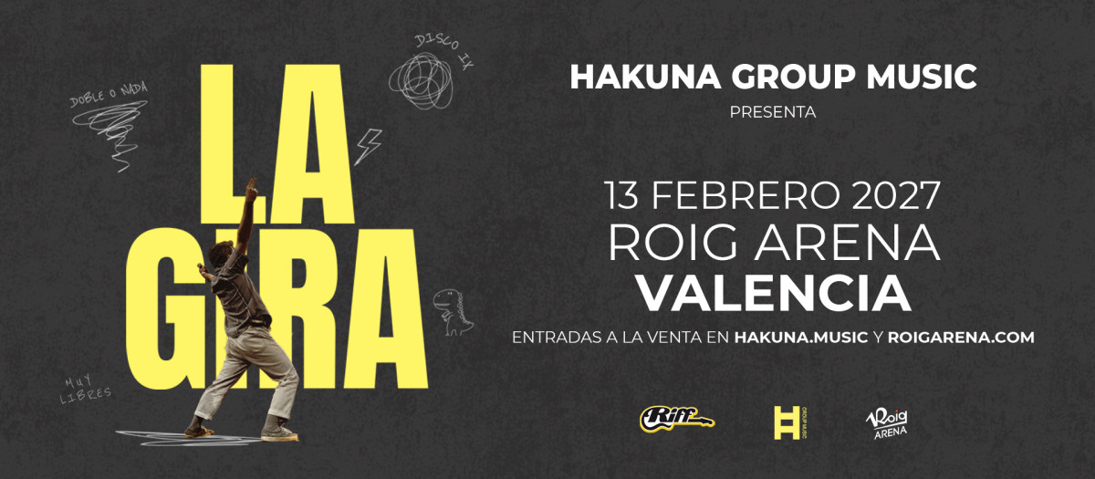 Imagen del cartel del concierto