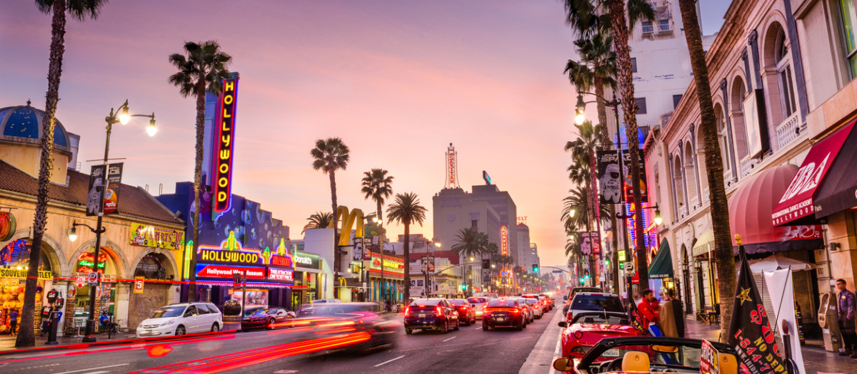 Hollywood Boulevard, Los Ángeles, Estados Unidos