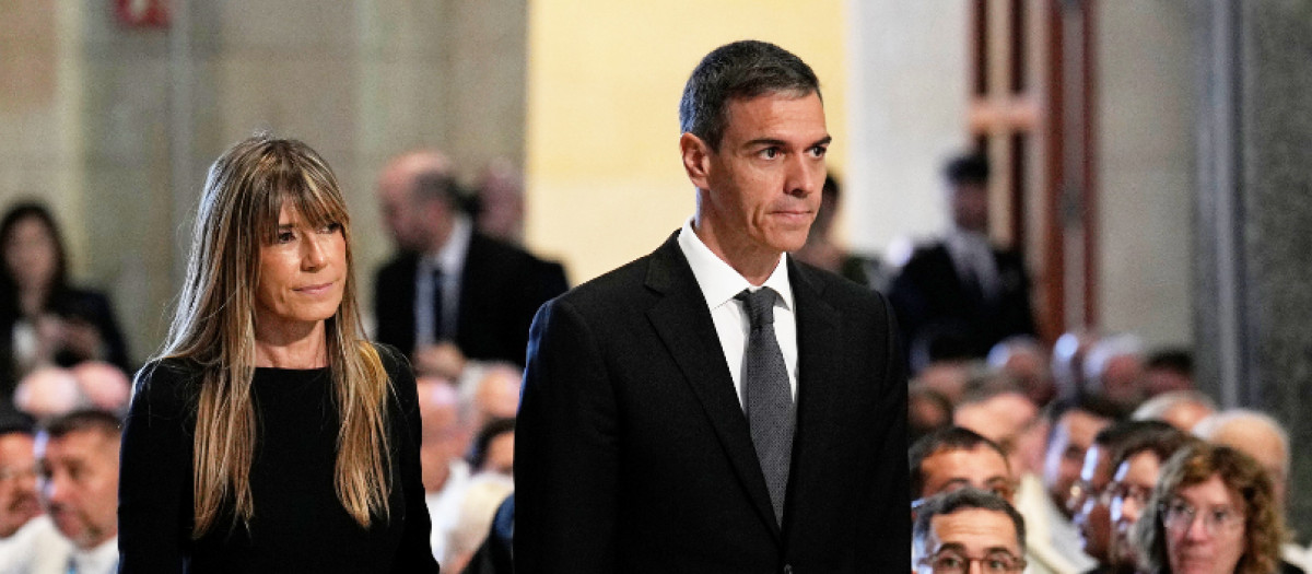 Pedro Sánchez y Begoña Gómez