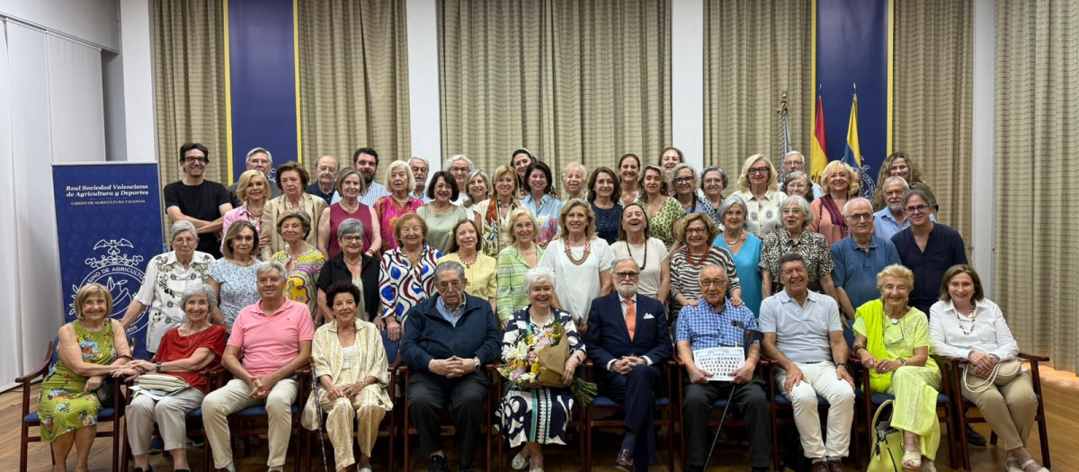 Imagen del fin de curso del Espacio Cultural del Casino de Agricultura