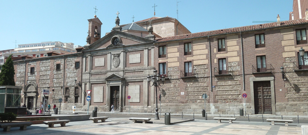 Monasterio de las Descalzas Reales, un convent en el Centro de Madrid construido 1564.