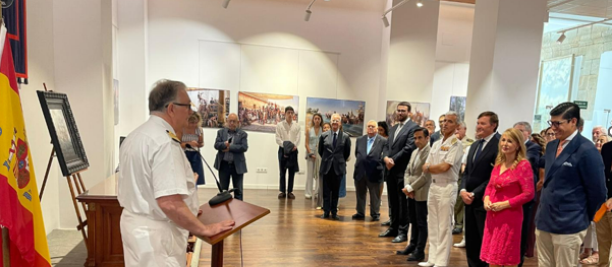 Exposición Imágenes de la historia, en el Museo Naval de Ferrol
