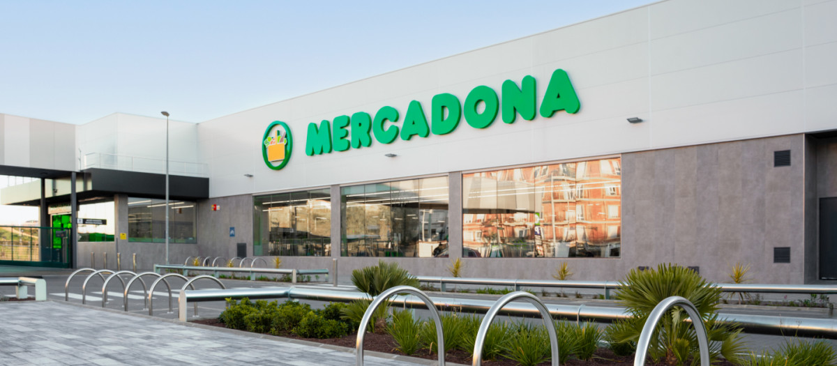 Imagen tomada en un supermercado de Mercadona