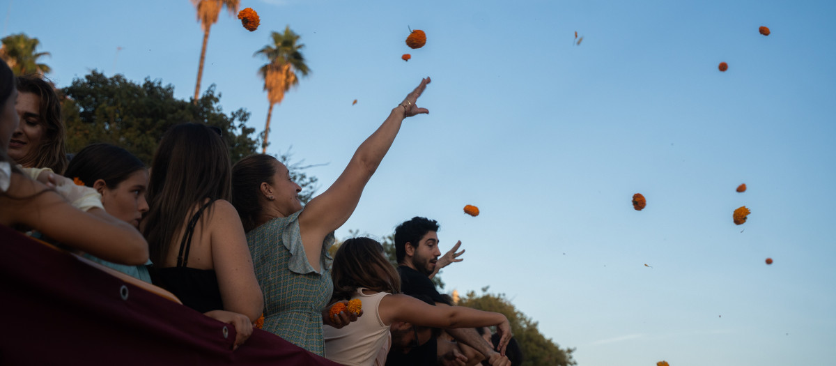 Imagen de la Batalla de Flores de Valencia