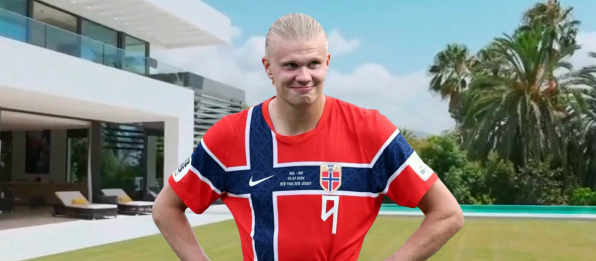 El futbolista noruego y su casa de Marbella