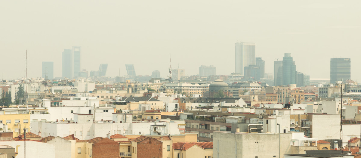 Estado del aire en Madrid capital, el sábado 25 de julio de 2026