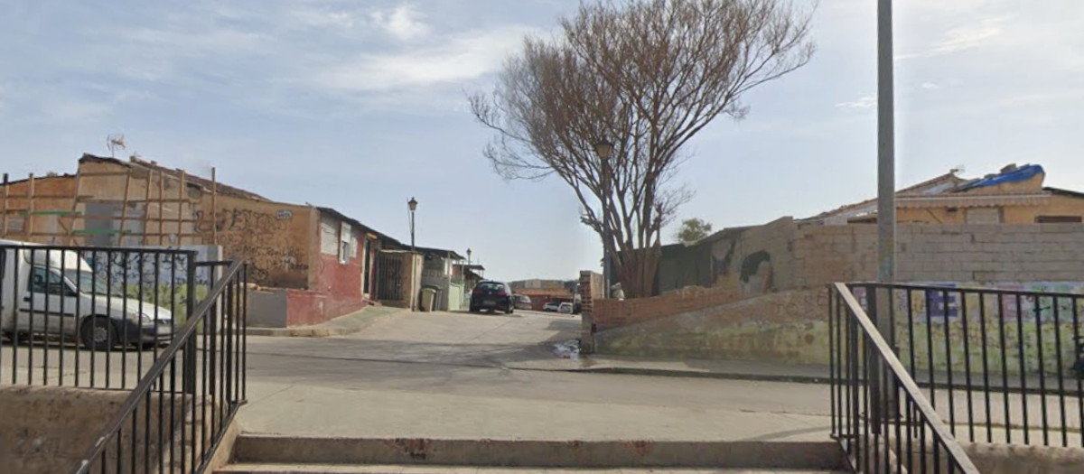 Calle de Los Asperones donde ha ocurrido el tiroteo