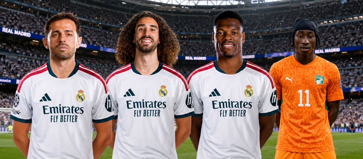 Bernardo Silva, Cucurella, Dumfries y Diomande