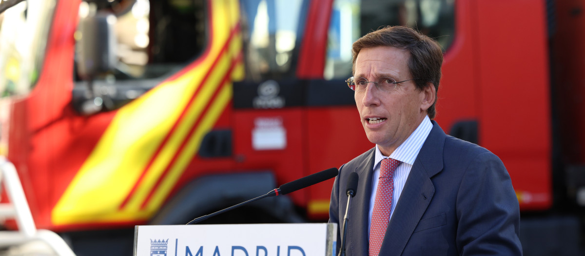 El alcalde de Madrid, José Luis Martínez-Almeida