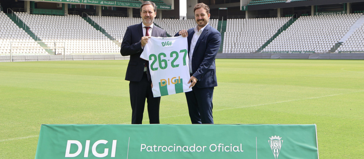 El Córdoba presentó este martes un acuerdo de patrocinio con DIGI