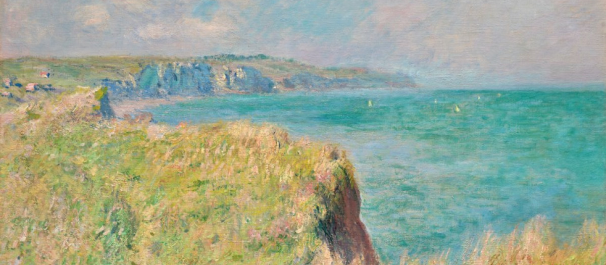 Los 'Acantilados en Pourville' de Monet, pintura que se subastará en Christie's París