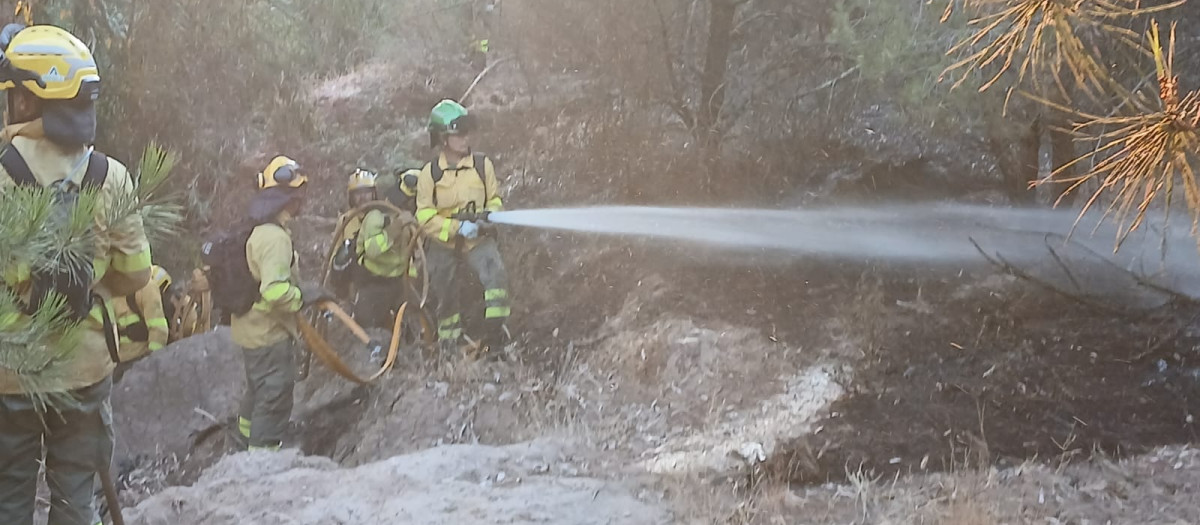 Imagen de archivo de bomberos del Infoca