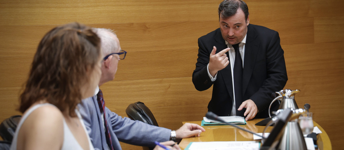 Imagen del diputado de Vox David Muñoz