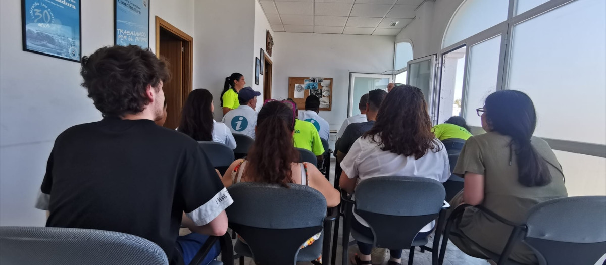 Asamblea de los trabajadores de Baleària.