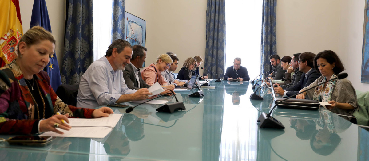 Imagen de la reunión celebrada este miércoles