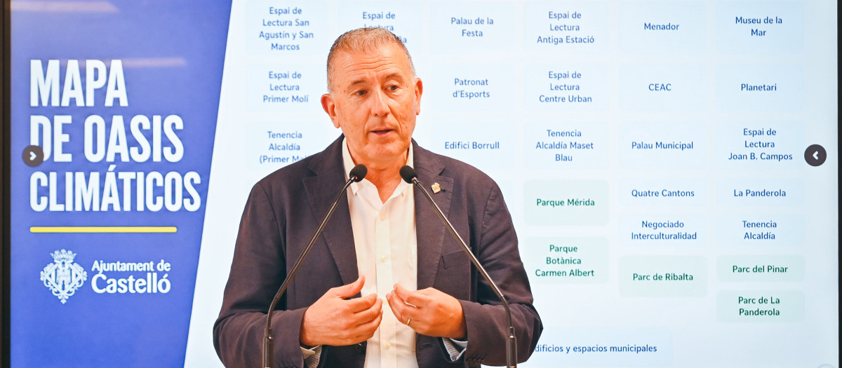 Imagen de la presentación de la iniciativa del Ayuntamiento de Castellón