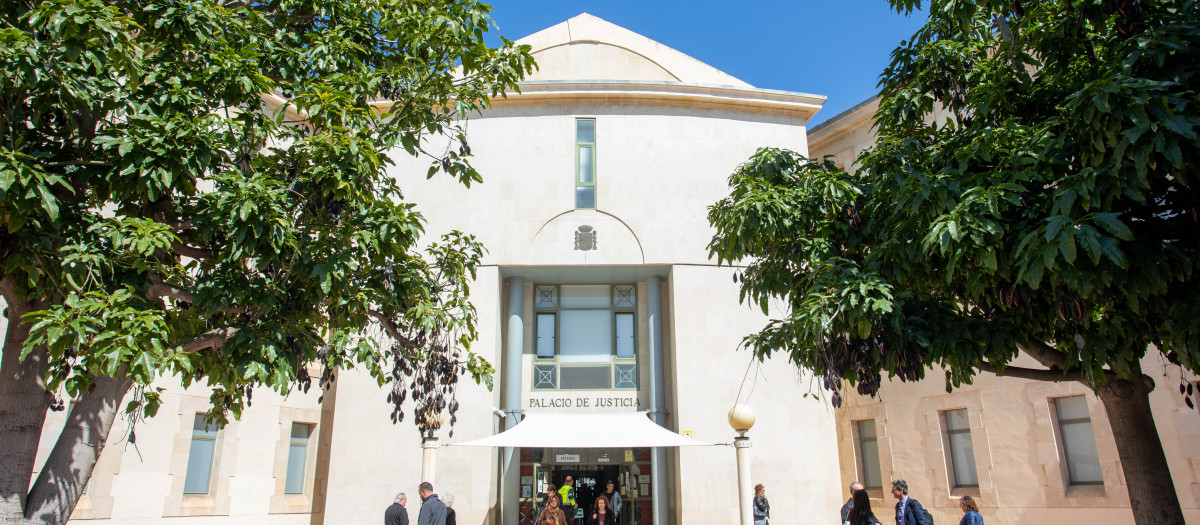 Imagen de archivo del Palacio de Justicia de Alicante