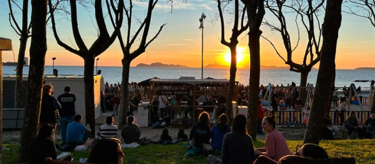 Los chiringuitos de Vigo recuperan los conciertos después del veto, aunque con una condición