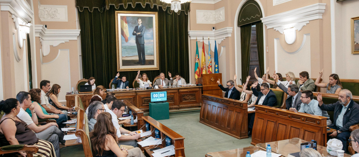 Imagen del pleno Municipal
