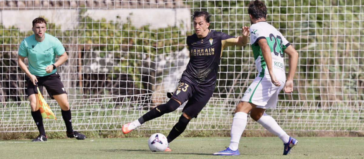 Carracedo fue el autor de uno de los goles del Córdoba ante el Elche
