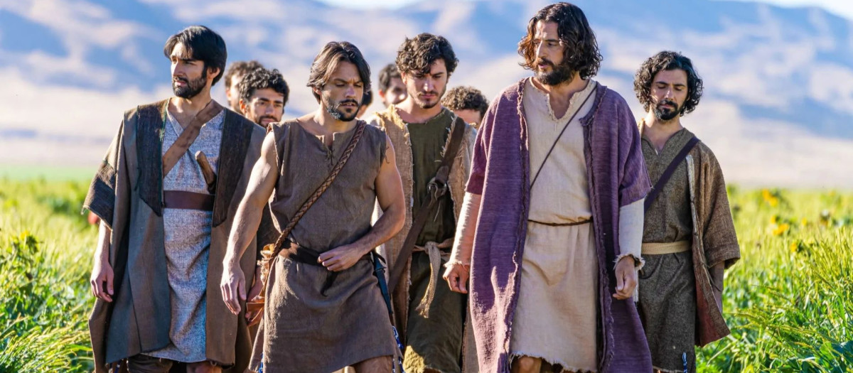 Frame de la serie 'The Chosen', que reúne las vivencias de los 12 apóstoles con Jesús