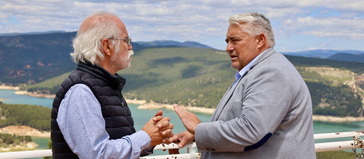 Visita de la Diputación de Valencia a Benagéber, uno de los pueblos beneficiados por la subvención