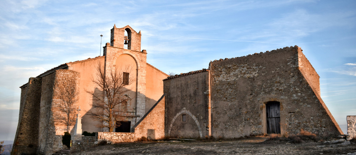Imagen de archivo de la Ermita de San Cristóbal, Benasal, Castellón