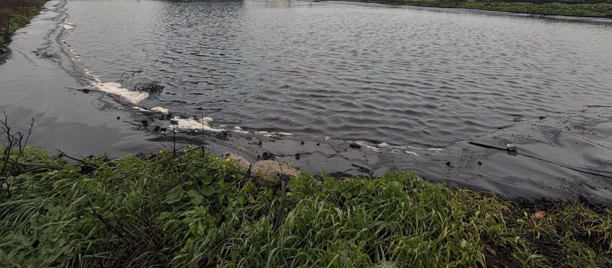 Vertidos de alperujo en Villa del Río