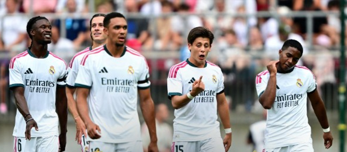 El Real Madrid cedió un empate en su primer test de la pretemporada
