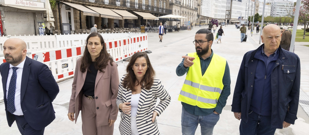 La alcaldesa de La Coruña, Inés Rey, visita las obras en los Cantones

REMITIDA / HANDOUT por ANDY PÉREZ
Fotografía remitida a medios de comunicación exclusivamente para ilustrar la noticia a la que hace referencia la imagen, y citando la procedencia de la imagen en la firma
09/5/2025