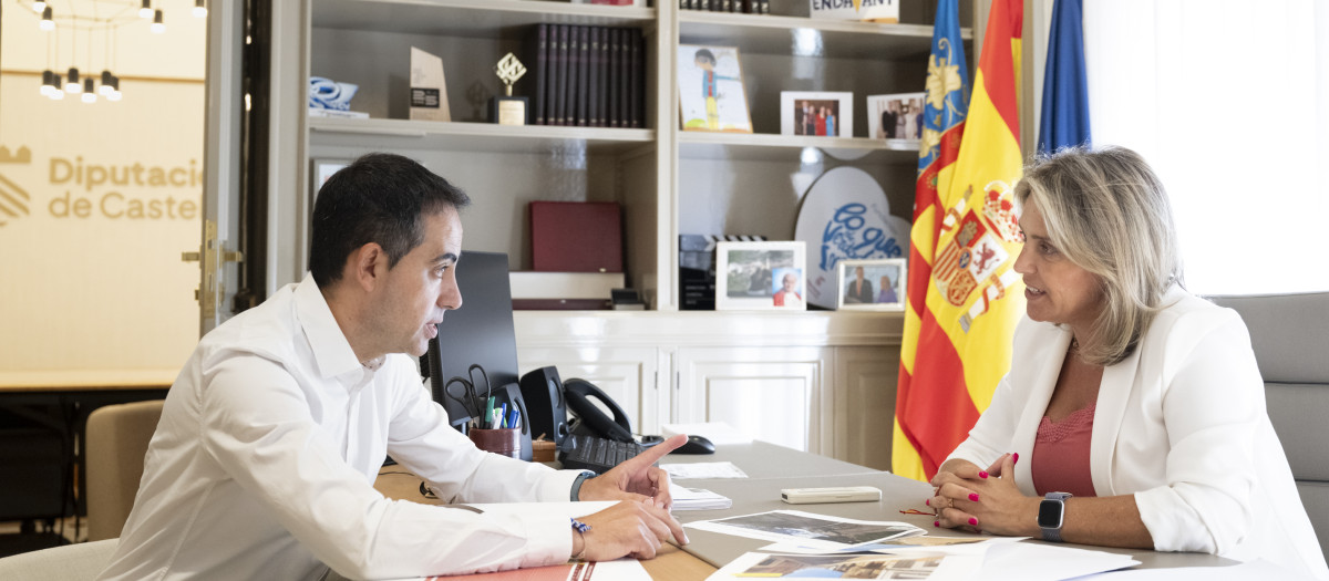 Presidenta Marta Barrachina y vicepresidente Héctor Folgado