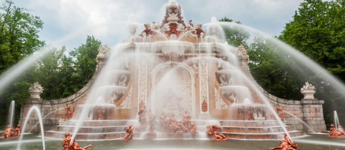 Fuente de los Baños de Diana en la Granja de San Ildefonso