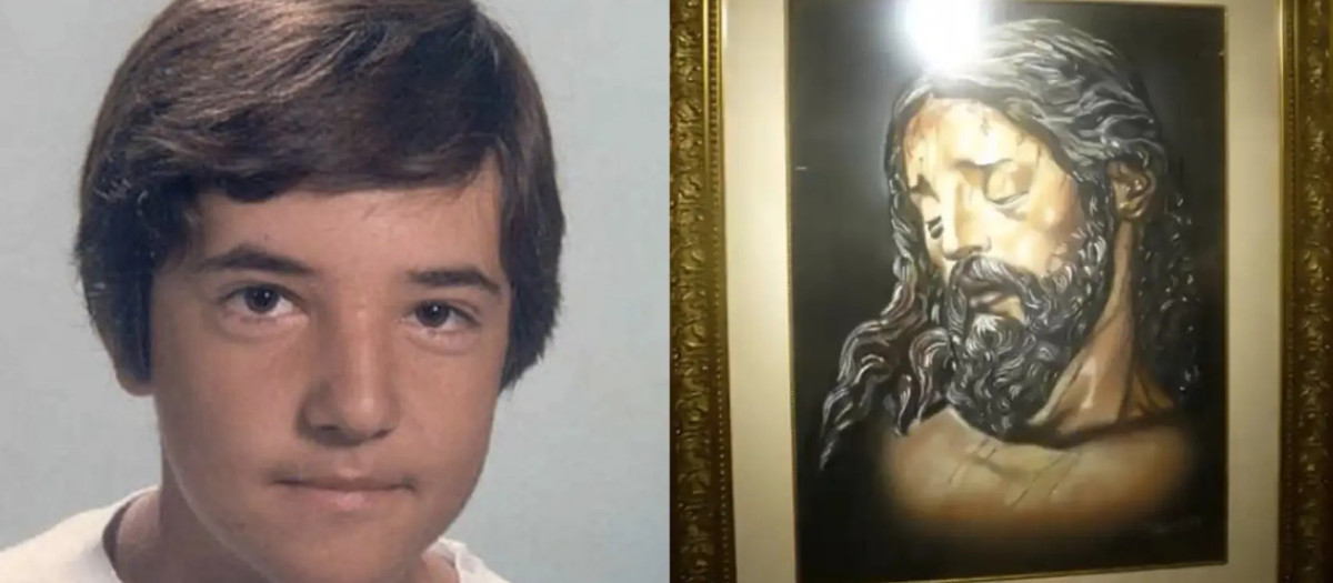 David Guerrero era conocido como el niño pintor en Málaga