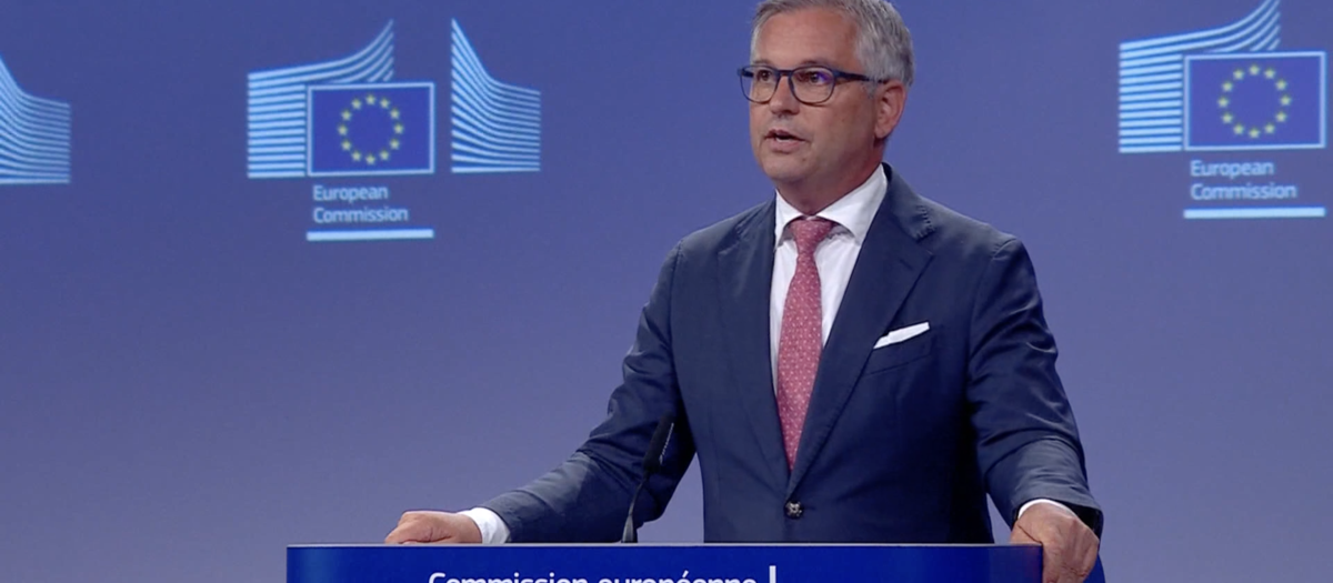 El comisario de Interior de la UE, Magnus Brunner