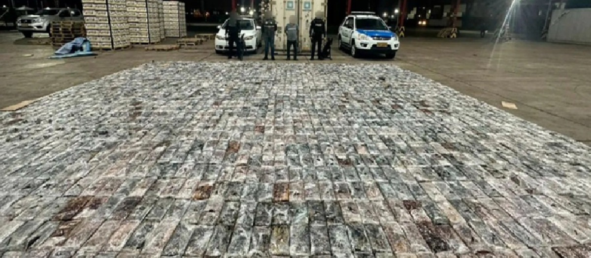 Intervienen más de 21 toneladas de cocaína tras desarticular una organización que operaba en España y Ecuador