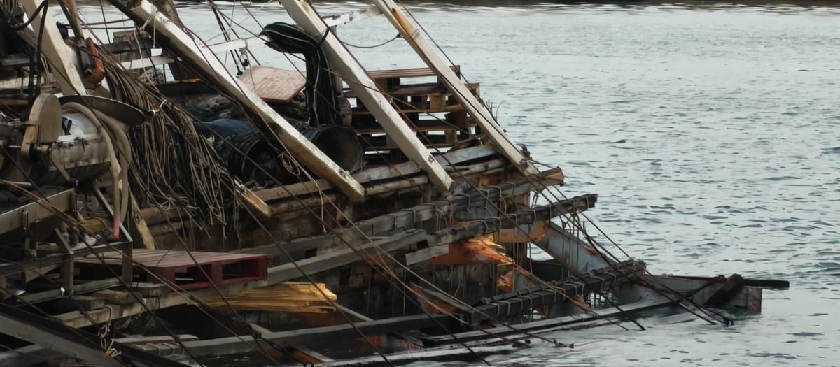 Imagen del vivero de clóchinos dañado por un incidente con un barco en el Puerto de Valencia

REMITIDA / HANDOUT por AGRUPACIÓN DE CLOCHINEROS DE VALENCIA
Fotografía remitida a medios de comunicación exclusivamente para ilustrar la noticia a la que hace referencia la imagen, y citando la procedencia de la imagen en la firma
05/8/2026