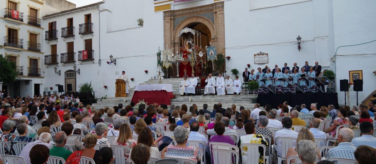 Misa de la feria de agosto de Coín