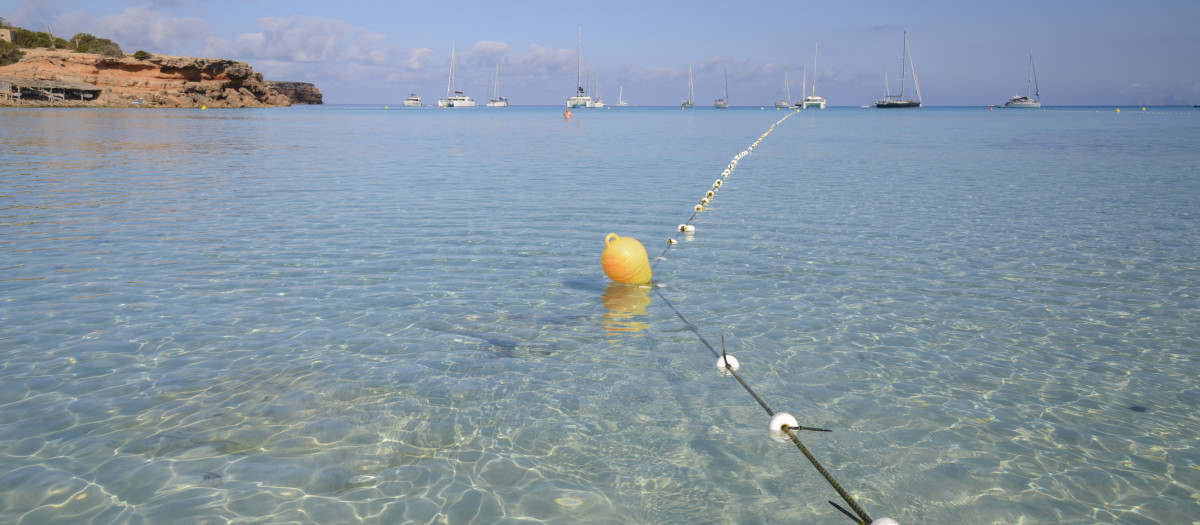 Imagen de archivo de una playa de Formentera
