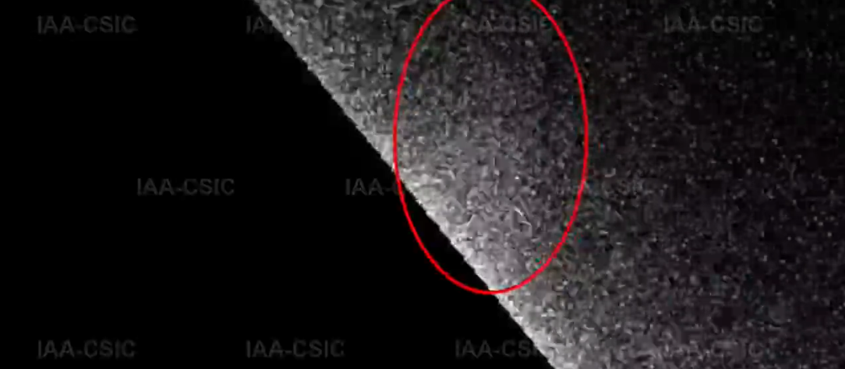 Momento en el que el cohete Falcon 9 de SpaceX se estrelló en la Luna