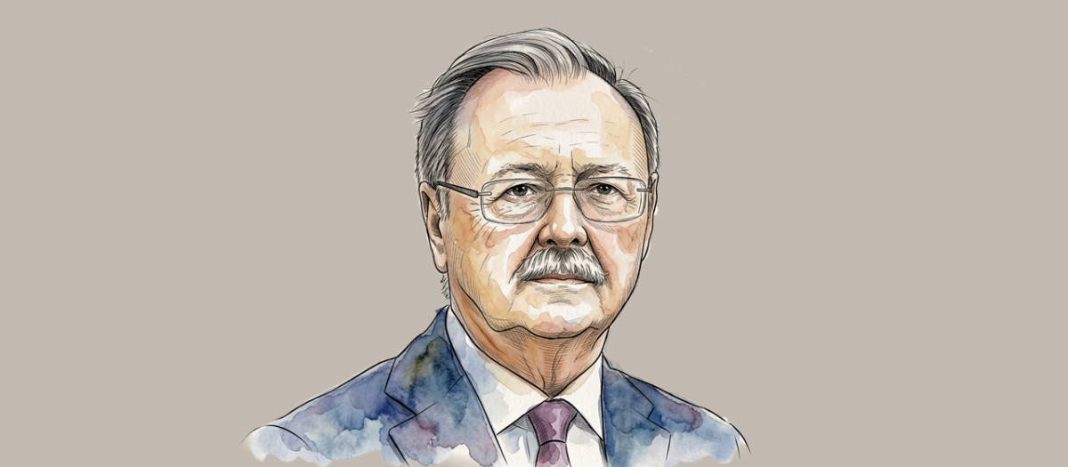Ilustración de Juan Jesús Vivas, presidente de la ciudad autónoma de Ceuta