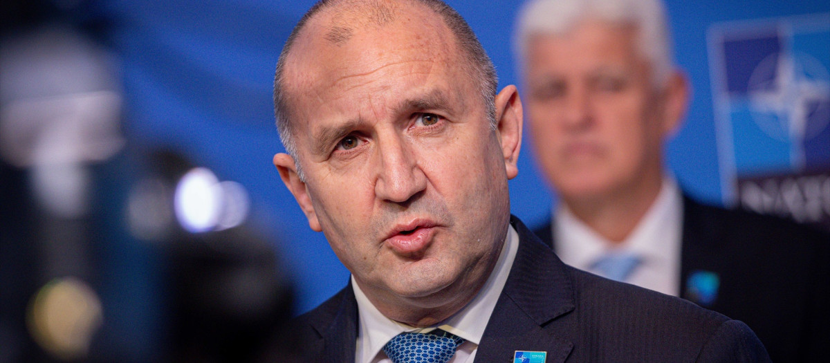 El primer ministro de Bulgaria, Rumen Radev