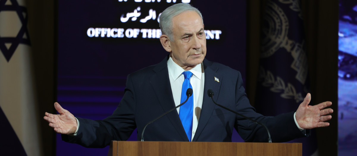 El primer ministro de Israel, Benjamin Netanyahu
