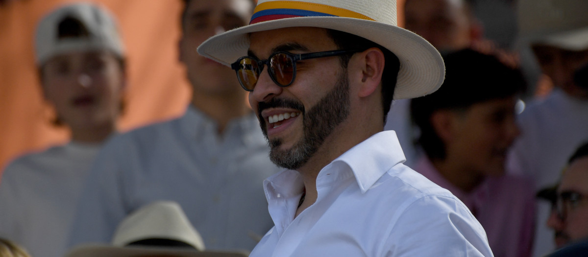 Abelardo de la Espriella en un acto en Colombia