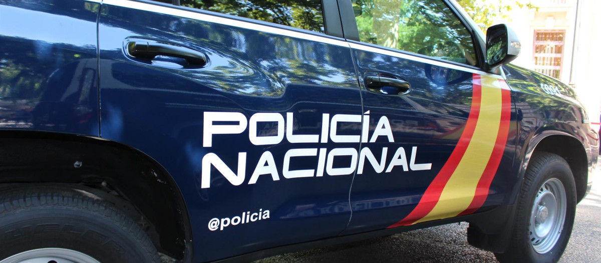 Un coche de la Policía Nacional, en una imagen de archivo