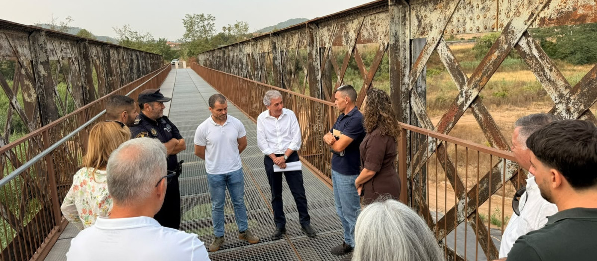 Visita técnica a la zona de Villamarchante, Valencia