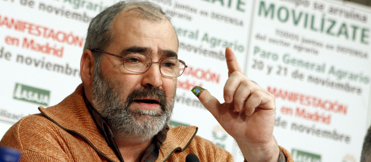 El exsecretario general de UAGA Javier Sánchez, en una imagen de archivo de 2009