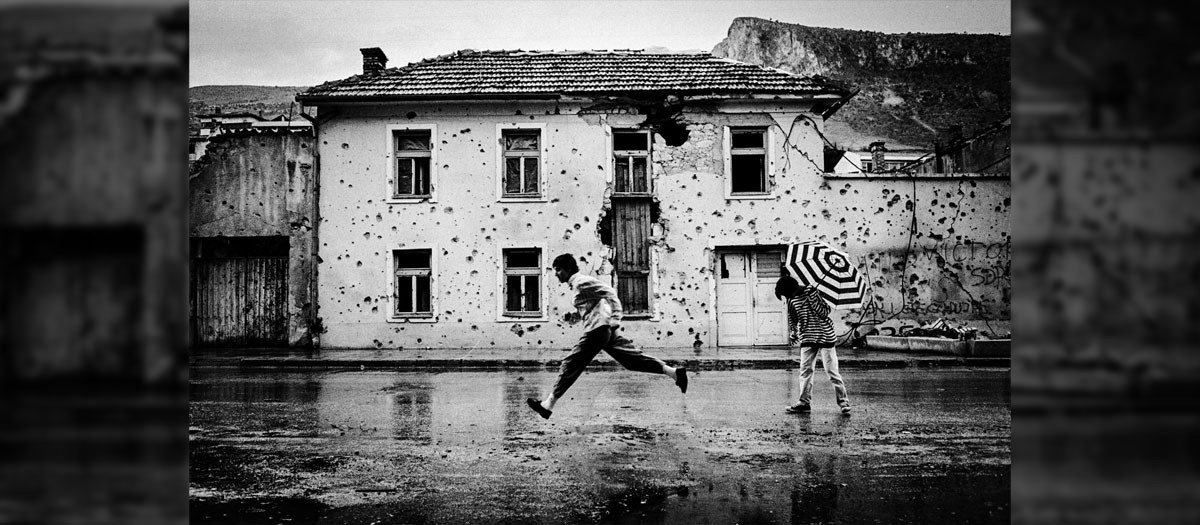 Mostar, Bosnia, en la guerra