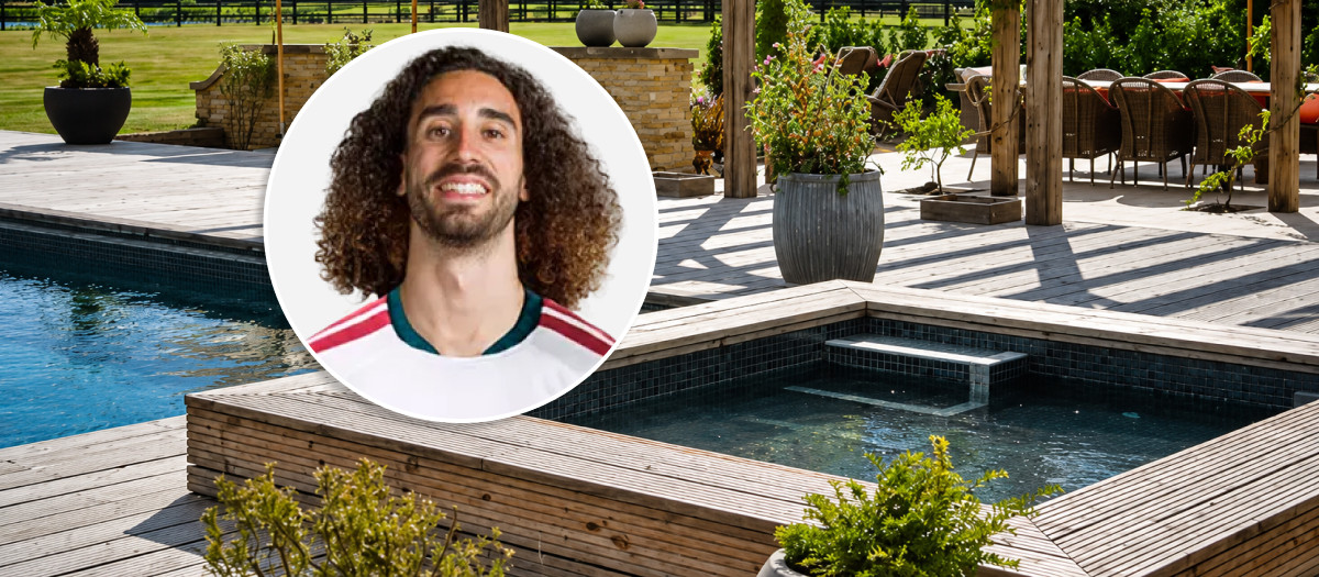 La mansión que ha escogido Cucurella en los Cotswolds