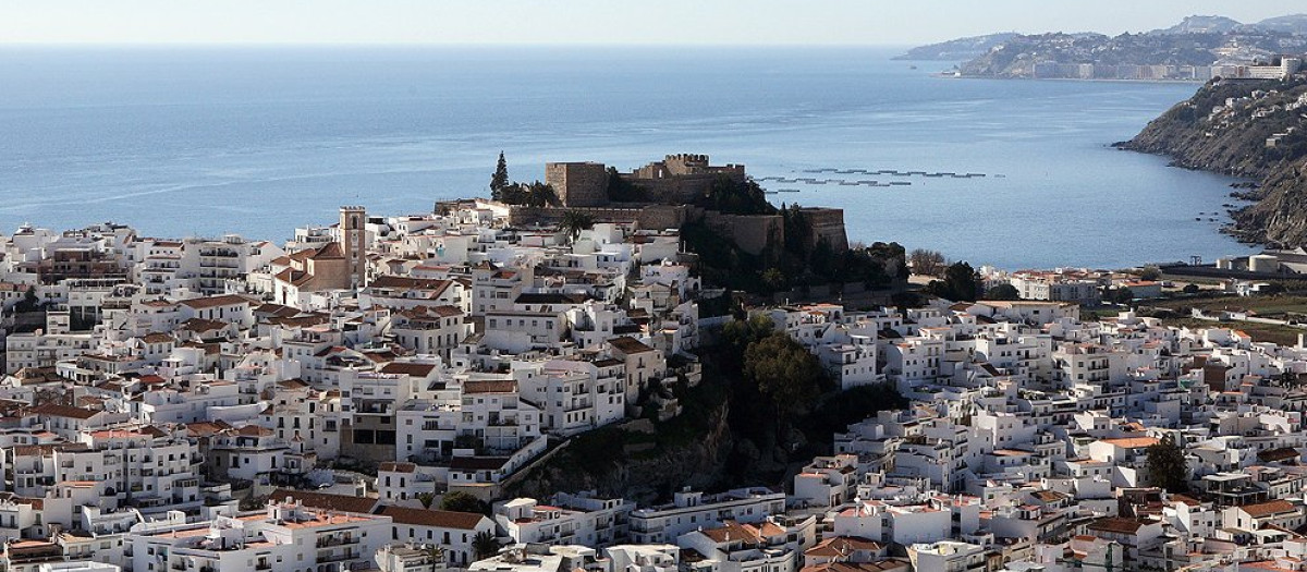 Vista del Castillo de Salobreña